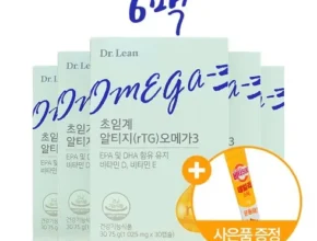 많이 구매하는 닥터린 초임계 rTG 오메가3 18개월분 TOP5제품