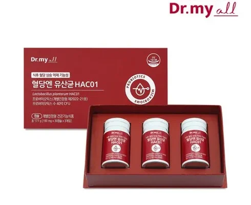 가성비 최고 유한양행 당큐락 HAC01 혈당 유산균 6개월분 TOP5제품
